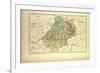 Map of Lot France-null-Framed Giclee Print