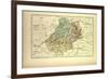 Map of Lot France-null-Framed Giclee Print