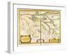 Map of Loudunois in 1627, 1631-null-Framed Giclee Print