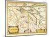 Map of Loudunois in 1627, 1631-null-Mounted Giclee Print