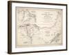 Map of Lower Egypt and Part of Syria, Published by William Blackwood and Sons, Edinburgh and…-Alexander Keith Johnston-Framed Giclee Print