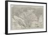 Map of Lower Egypt, Showing the Lines of Railway and Projected Isthmus of Suez Canal-John Dower-Framed Giclee Print