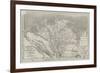 Map of Lower Egypt, Showing the Lines of Railway and Projected Isthmus of Suez Canal-John Dower-Framed Giclee Print