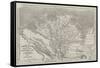 Map of Lower Egypt, Showing the Lines of Railway and Projected Isthmus of Suez Canal-John Dower-Framed Stretched Canvas