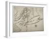 Map of Lower New York State and Surrounding Areas, C.1775-John Montresor-Framed Giclee Print