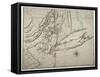 Map of Lower New York State and Surrounding Areas, C.1775-John Montresor-Framed Stretched Canvas