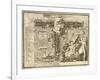 Map of Lugo, Province of Ravenna, Italy, 1823-null-Framed Giclee Print