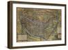 Map of Lyon, France, from Civitates Orbis Terrarum-null-Framed Giclee Print