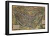 Map of Lyon, France, from Civitates Orbis Terrarum-null-Framed Giclee Print