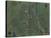 Map of Maastricht, Netherlands...by Georg Joris Hoefnagel-null-Stretched Canvas