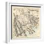 Map of Macedonia, 1870s-null-Framed Giclee Print