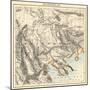 Map of Macedonia, 1870s-null-Mounted Giclee Print