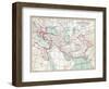 Map Of Macedonian Empire-null-Framed Premium Giclee Print