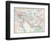 Map Of Macedonian Empire-null-Framed Premium Giclee Print