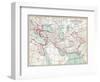 Map Of Macedonian Empire-null-Framed Premium Giclee Print