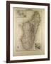 Map of Madagascar and Comoros 1896-null-Framed Giclee Print