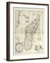 Map of Madagascar Island-Vincenzo Coronelli-Framed Giclee Print