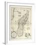 Map of Madagascar Island-Vincenzo Coronelli-Framed Premium Giclee Print