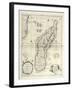 Map of Madagascar Island-Vincenzo Coronelli-Framed Premium Giclee Print