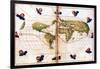 Map of Magellan's Round the World Voyage, 1519-1521-null-Framed Giclee Print