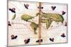 Map of Magellan's Round the World Voyage, 1519-1521-null-Mounted Giclee Print