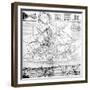 Map of Manchester, 1751-Casson & Berry-Framed Giclee Print