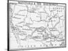 Map of Manitoba and the Northwest, Canada, C1893-George Philip & Son-Stretched Canvas