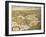 Map of Mantua from Civitates Orbis Terrarum-null-Framed Giclee Print