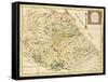 Map of Marca Anconetana and Fermana, Bologna, Italy, 1831-null-Framed Stretched Canvas