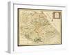 Map of Marca Anconetana and Fermana, Bologna, Italy, 1831-null-Framed Giclee Print