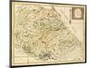Map of Marca Anconetana and Fermana, Bologna, Italy, 1831-null-Mounted Giclee Print
