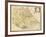 Map of Marca Anconetana and Fermana, Bologna, Italy, 1831-null-Framed Giclee Print