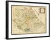 Map of Marca Anconetana and Fermana, Bologna, Italy, 1831-null-Framed Giclee Print