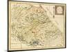 Map of Marca Anconetana and Fermana, Bologna, Italy, 1831-null-Mounted Giclee Print