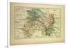 Map of Marne France-null-Framed Giclee Print