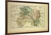 Map of Marne France-null-Framed Giclee Print