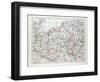 Map of Mecklenburg Germany 1899-null-Framed Giclee Print