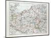 Map of Mecklenburg Germany 1899-null-Mounted Giclee Print