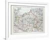 Map of Mecklenburg Germany 1899-null-Framed Giclee Print