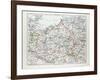 Map of Mecklenburg Germany 1899-null-Framed Giclee Print