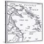 Map of Melanesia, 1908-null-Stretched Canvas