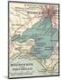 Map of Melbourne (C. 1900), Maps-Encyclopaedia Britannica-Mounted Art Print