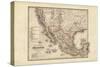 Map of Mexico, 1850-null-Stretched Canvas