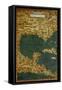 Map of Mexico and Central America, from the Sala Dell Carte Geografiche-Egnazio Danti-Framed Stretched Canvas