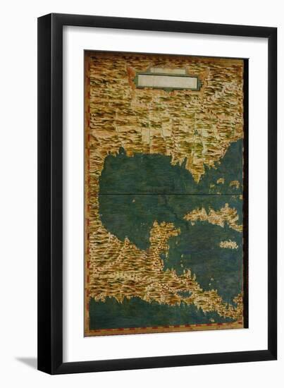 Map of Mexico and Central America, from the Sala Dell Carte Geografiche-Egnazio Danti-Framed Giclee Print