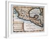 Map of Mexico or New Spain, 1625-French School-Framed Giclee Print