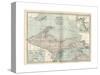 Map of Michigan, Northern Part-Encyclopaedia Britannica-Stretched Canvas