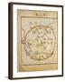 Map of Milan, Italy, from Ptolemy's Codex-null-Framed Giclee Print