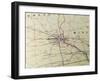 Map of Minneapolis and St. Paul-gemenacom-Framed Art Print