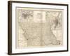 Map of Missouri, Northern Part-Encyclopaedia Britannica-Framed Art Print